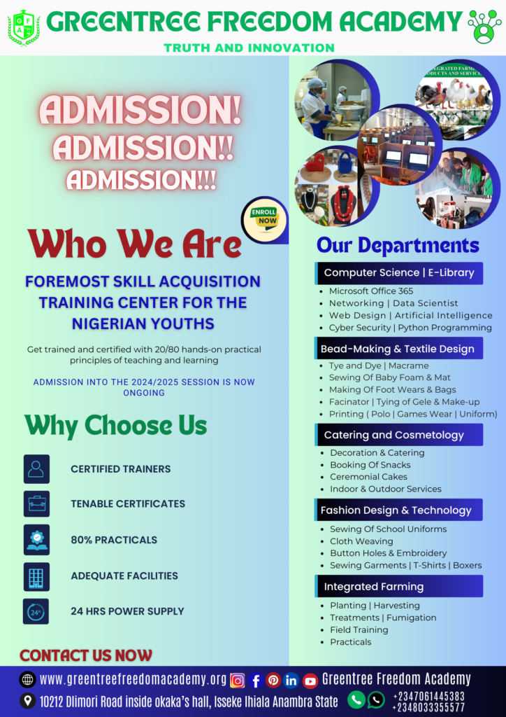 2024/2025 Admission